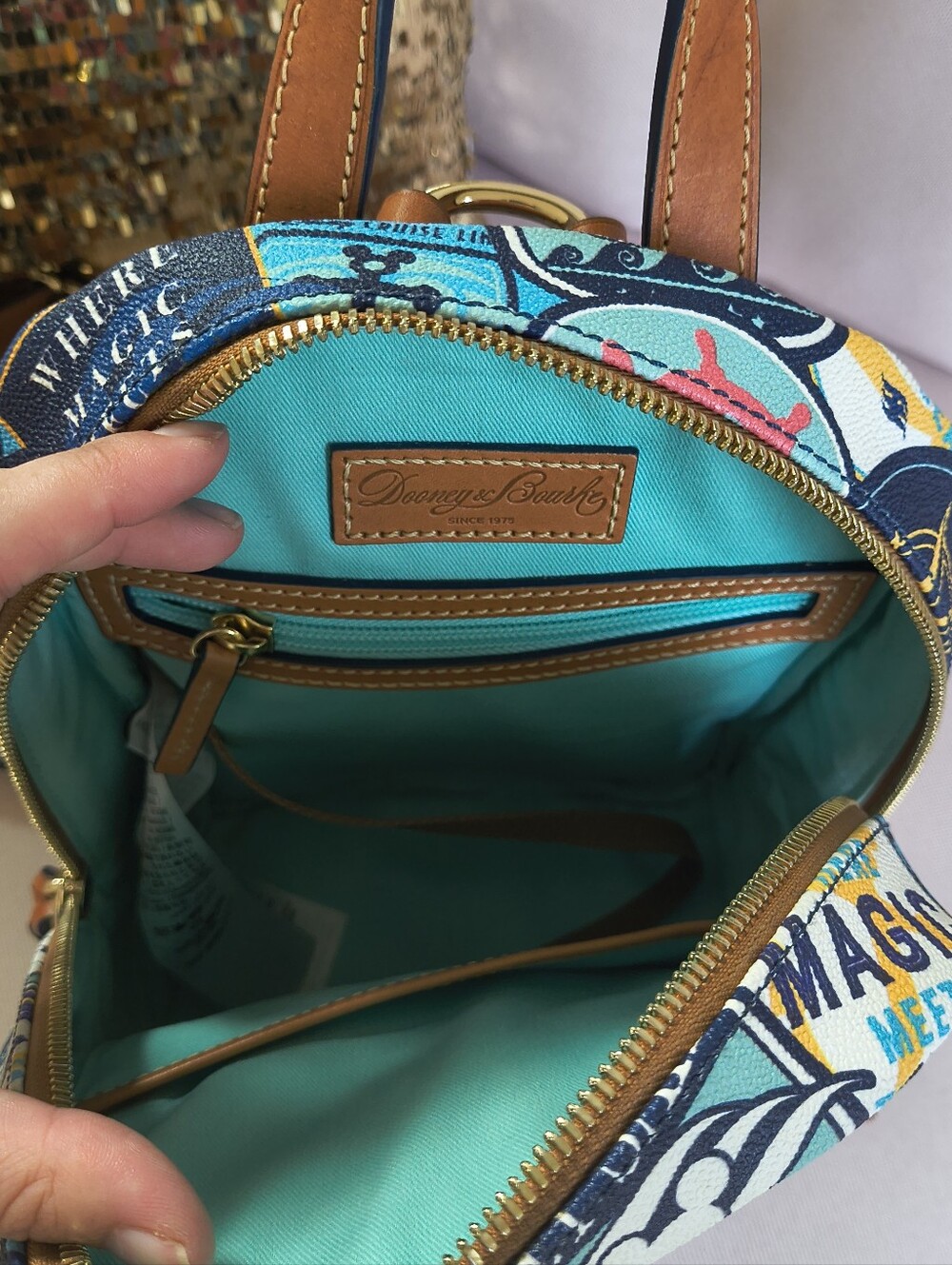 Disney Cruise Line Dooney & Bourke | Sticker Backpack Design - Picture 7 of 9